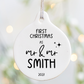 first christmas married