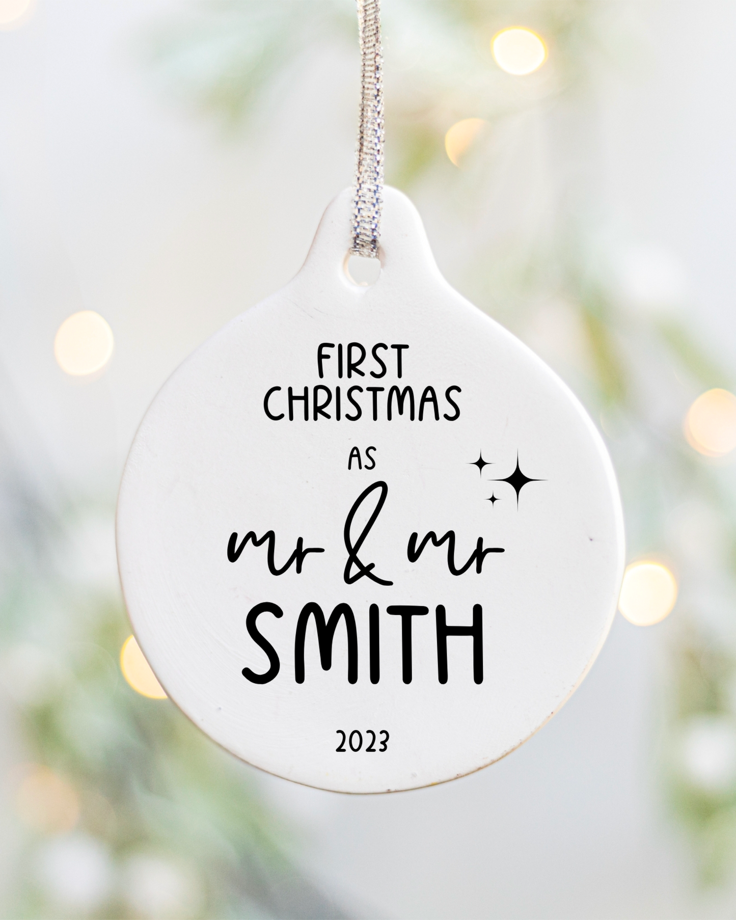 first christmas married