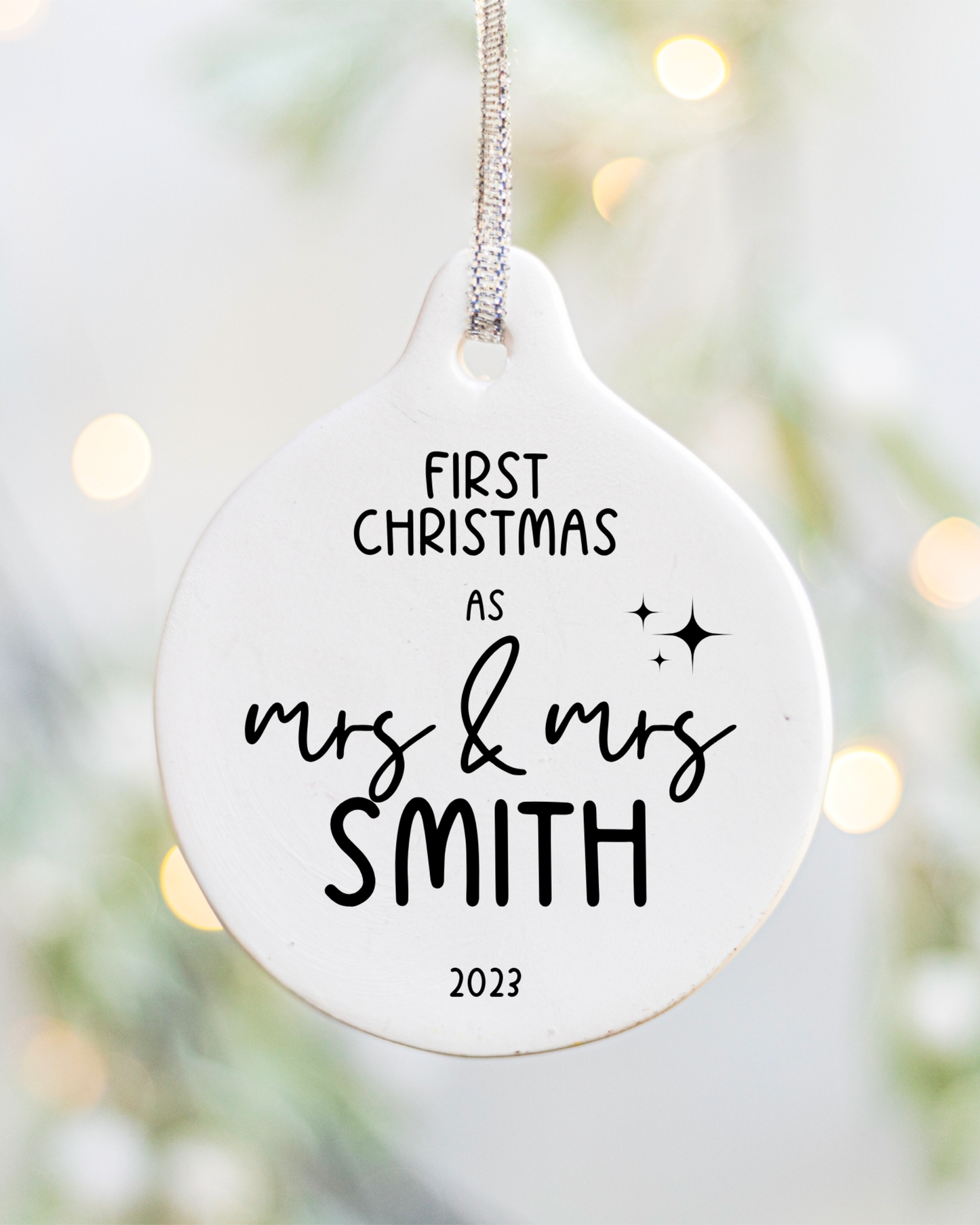 first christmas married