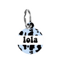 cow print tag