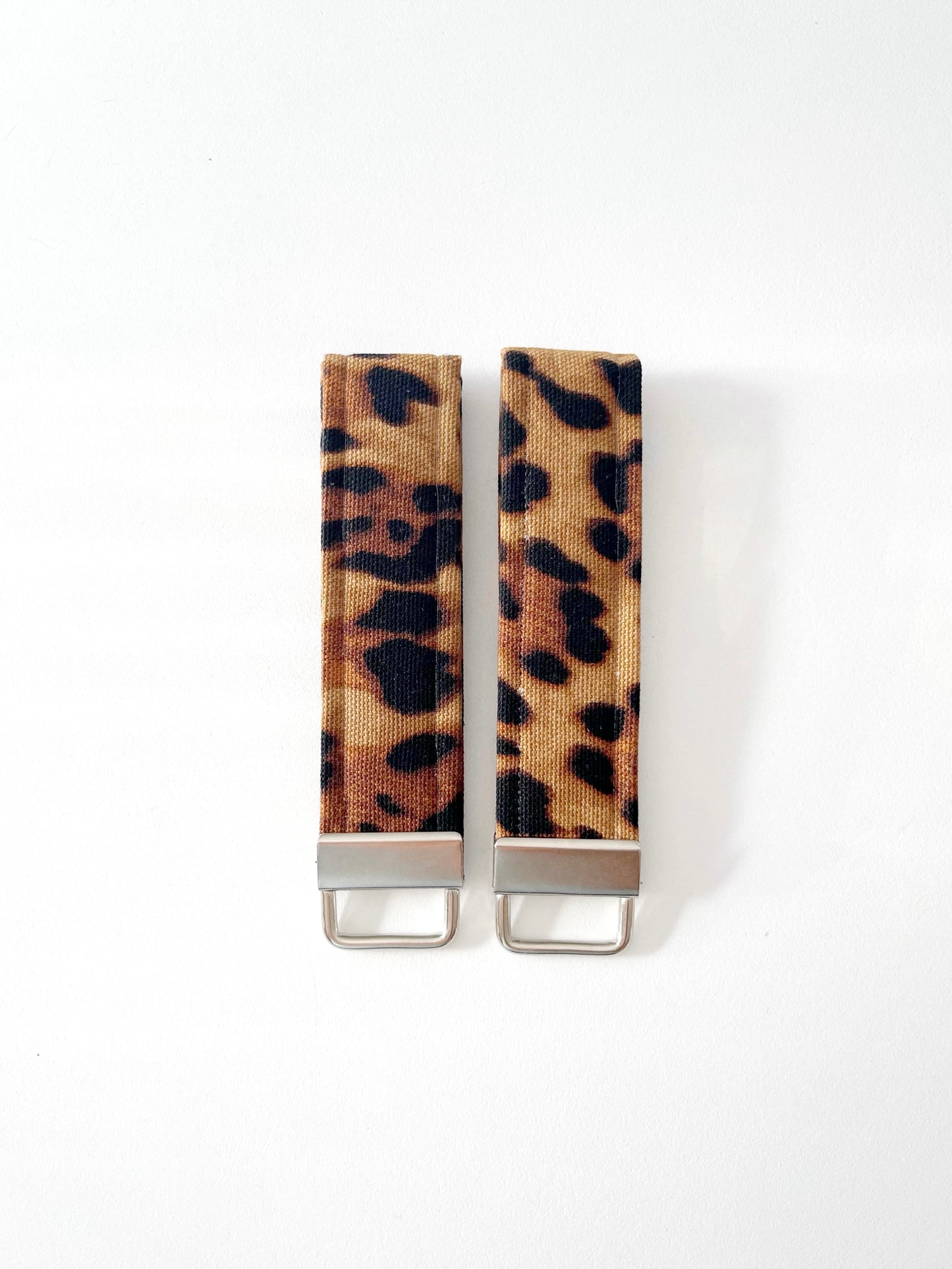 leopard wristlet